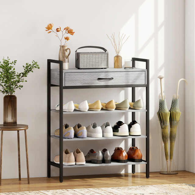 4goodz 4-laags schoenenrek voor maximaal 9 paar schoenen 3495813 large