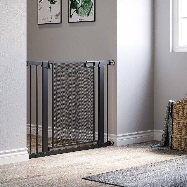 4goodz Uitschuifbaar traphek 74-103 cm voor huisdieren - 3495759 large