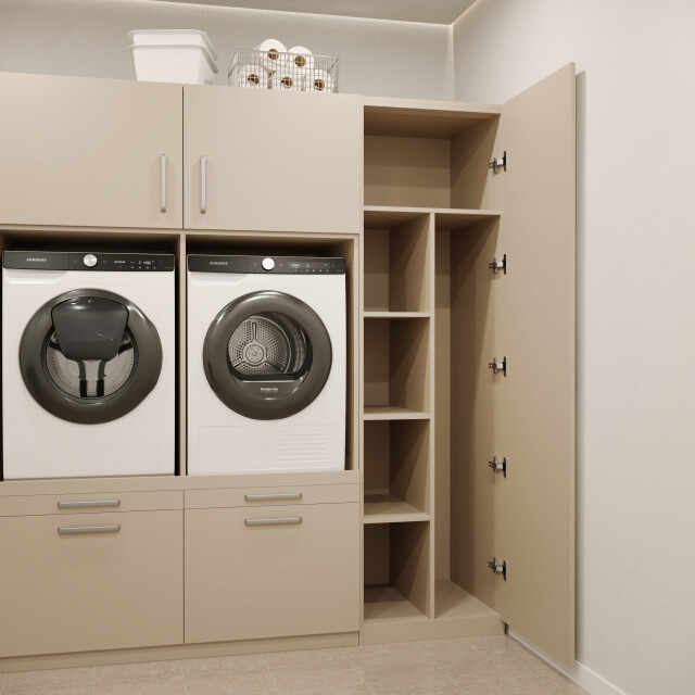 Wasophoogte Verticale indeling zijkast module z4 perle taupe 3496531 large