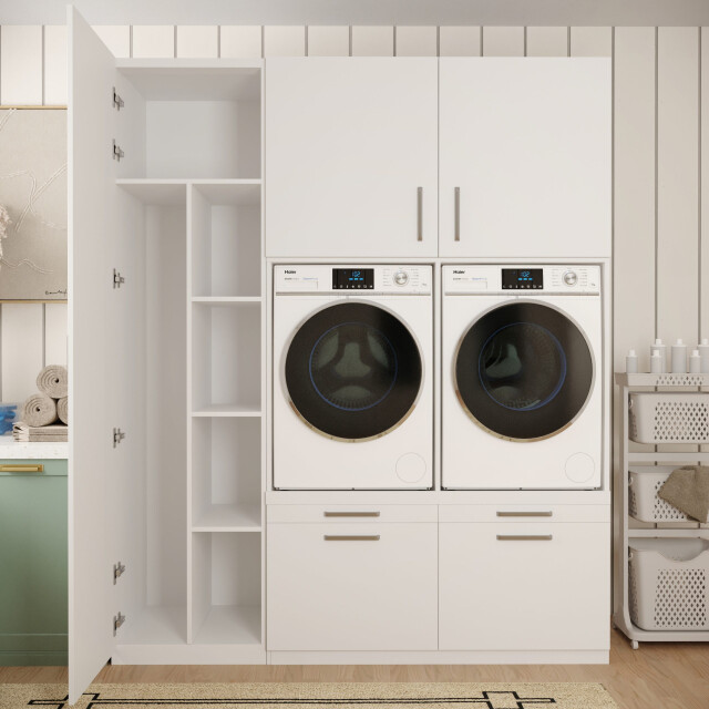 Wasophoogte Verticale indeling zijkast module z3 pure wit 3496532 large