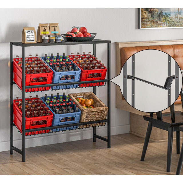 4goodz Krattenrek heavy duty 6 kratten draagvermogen 210 kg - 3495749 large