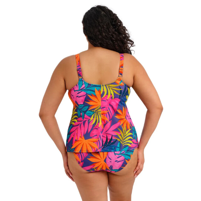 Elomi Porto rafti tankini top es803361 indigo 10384184017237 large