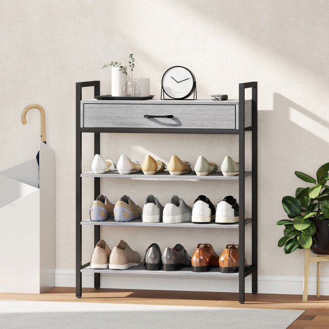 4goodz 4-laags schoenenrek voor maximaal 9 paar schoenen 3495813 large