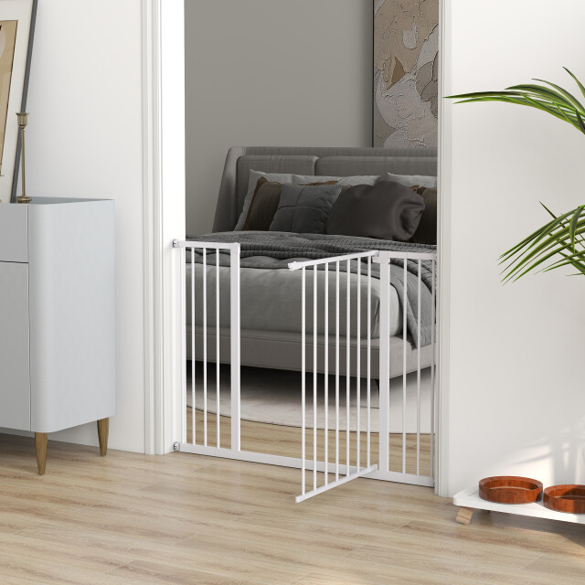 4goodz Hondenhekje klemmontage zonder boren 76-107 x 76 cm - 3496875 large