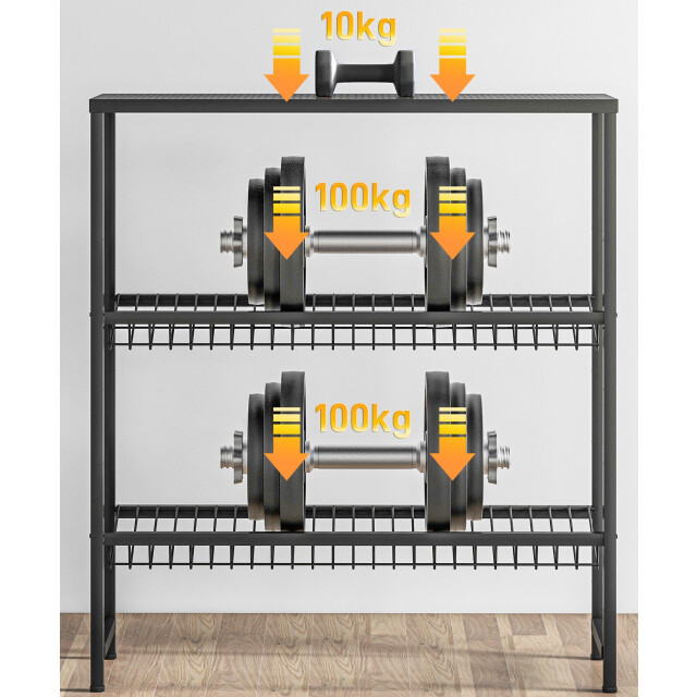 4goodz Krattenrek heavy duty 6 kratten draagvermogen 210 kg - 3495749 large