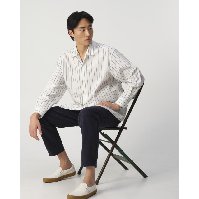 J.C. Rags Casual overhemd coconut milk stripe 103332-001-S large