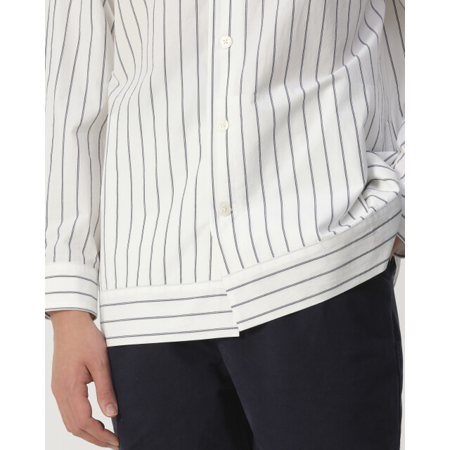 J.C. Rags Casual overhemd coconut milk stripe 103332-001-S large