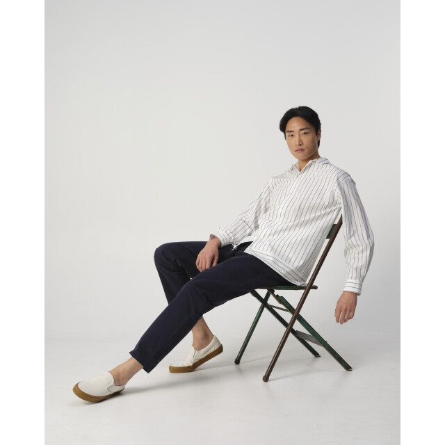 J.C. Rags Casual overhemd coconut milk stripe 103332-001-S large