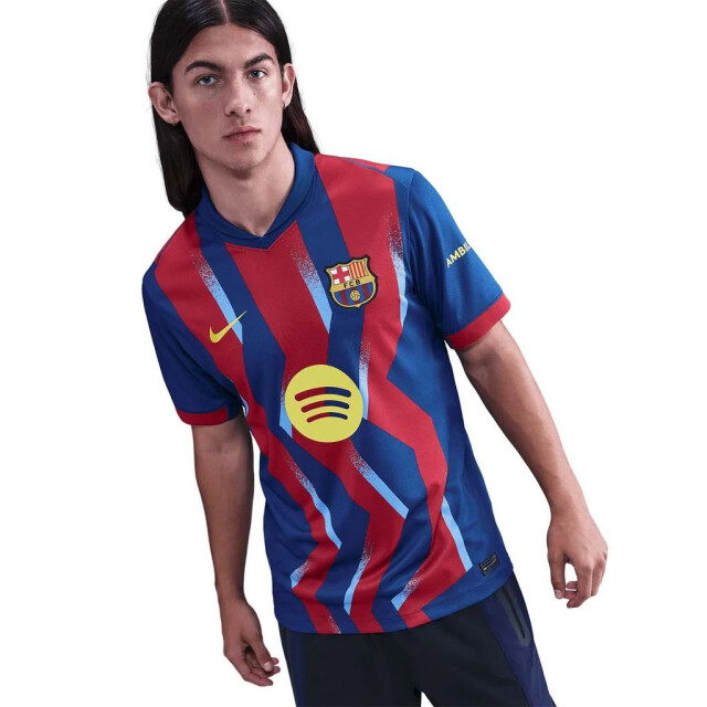 Nike fcb m nk df jsy ss stad se wedstrijdshirt korte mouw replica voetbal heren - 074675_200-L large