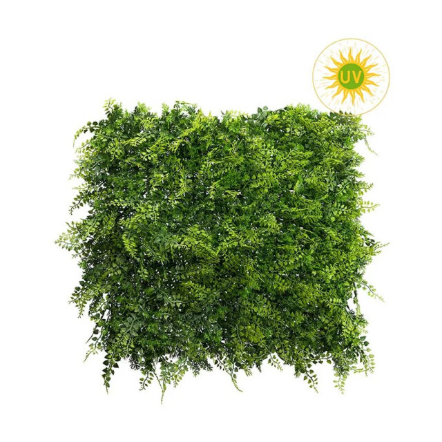 Kopu ® kunstplant uv bestendig wandpaneel planten mat 50x50x7 cm varens 2612767 large