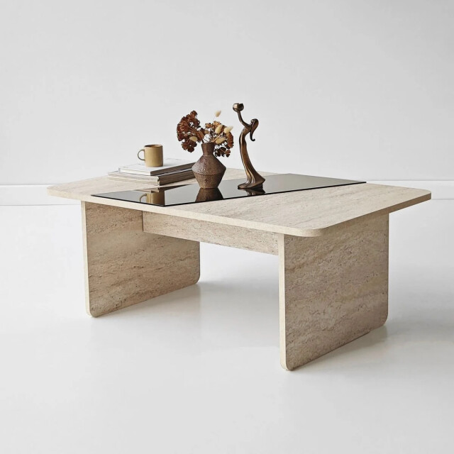 CaliCosy Rechthoekige salontafel met spiegelblad l120 cm solea 3499239 large