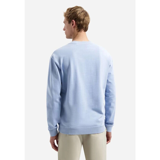 No Excess Sweater crewneck french terry garme blue 31110116-030 large