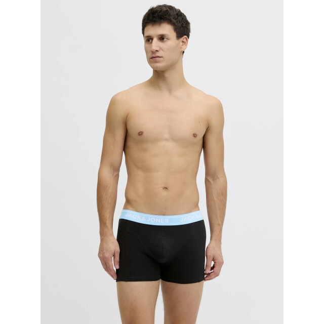 Jack & Jones Heren boxershorts trunks jactheodore 10-pack effen 12294888-Black large
