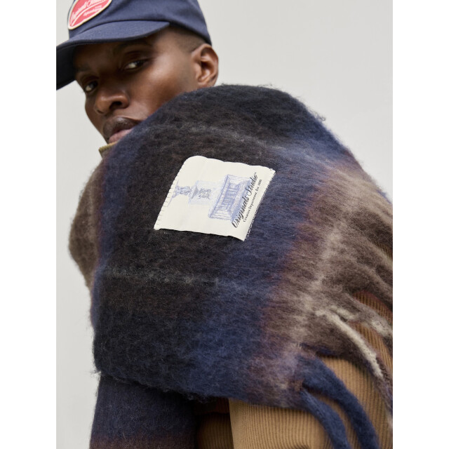 Jack & Jones Heren sjaal jacnorrebro blauw/rood 12283646 large