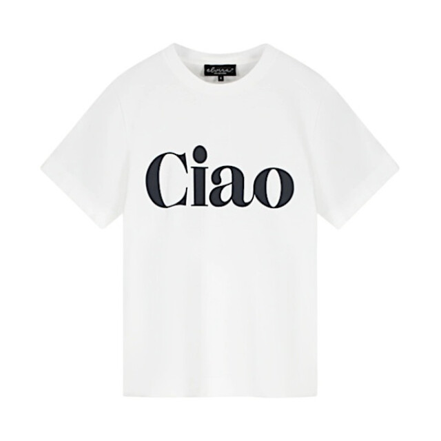 Elvira Collections T-shirt ciao- navy Ciao-Offwhite navy large