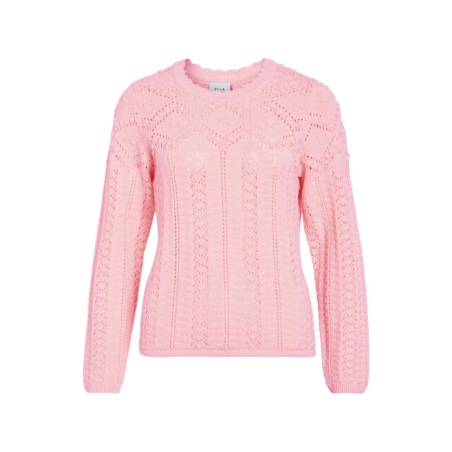 Vila Vininia o-neck ls knit toppb licht 4219.61.0012 large