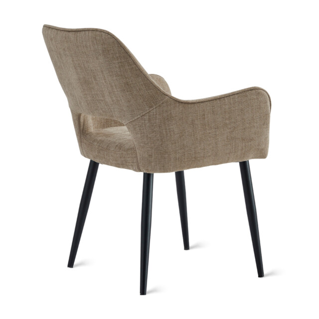 Multifurn 2x eetkamerstoel ray stof taupe 3500445 large