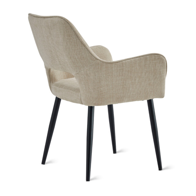 Multifurn 2x eetkamerstoel ray stof beige 3500453 large