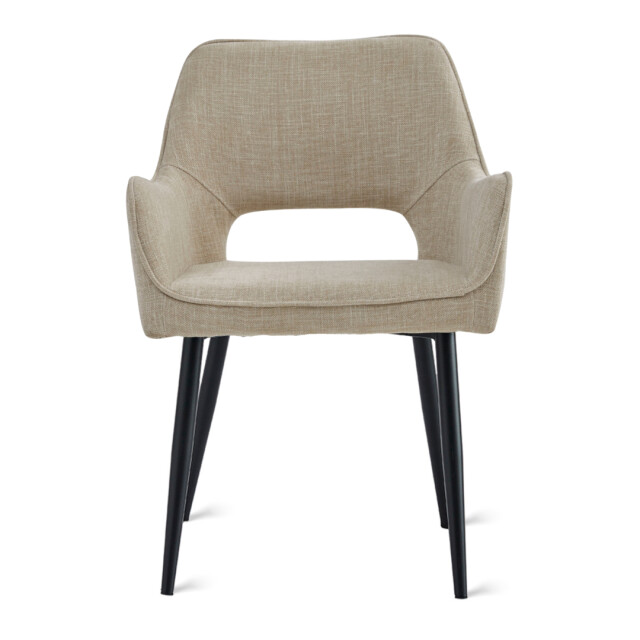 Multifurn 2x eetkamerstoel ray stof beige 3500453 large