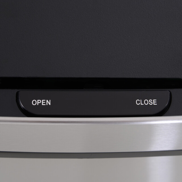 4goodz Afvalbak afvalscheidingssysteem prullenbak met sensor 72 l 3 vakken rvs zilver 3500387 large