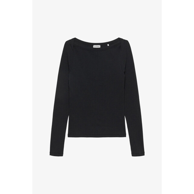 Catwalk Junkie 2504020406 boatneck rib long sleeve 2504020406  Boatneck rib long sleeve large