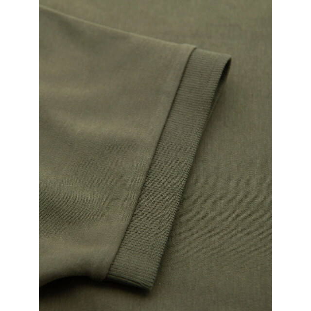 Ombre Italian style poloshirt heren korte mouw donker italianstyle OM-POSB-0100-D-OL-1 large