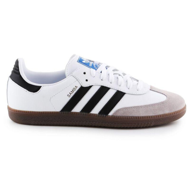 Adidas Volwassen unisex samba og leather trainers UTPP1313_white large