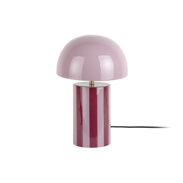 Leitmotiv tafellamp rayado dark mauve & soft lavender 3259600 large