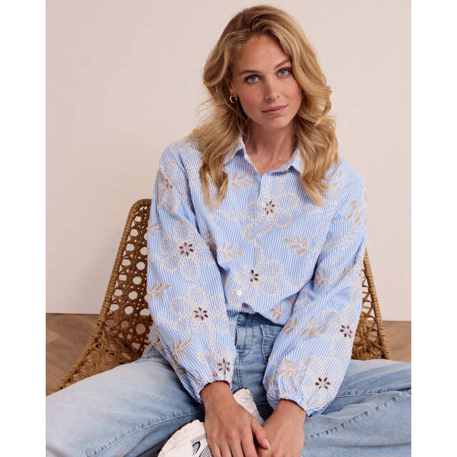 Tramontana Blouse lange mouw c41-19-301 Tramontana Blouse lange mouw C41-19-301 large