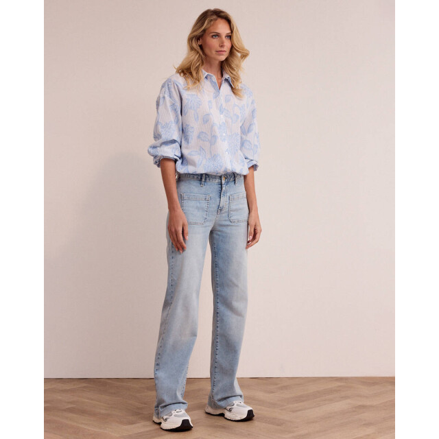 Tramontana Blouse lange mouw o12-19-301 Tramontana Blouse lange mouw O12-19-301 large