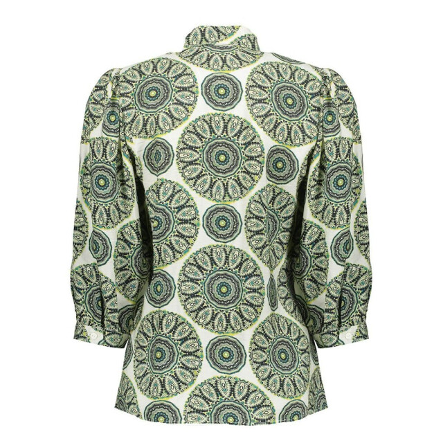 Geisha blouse 63253-20 530 green/ecru 06615.369.0087 large