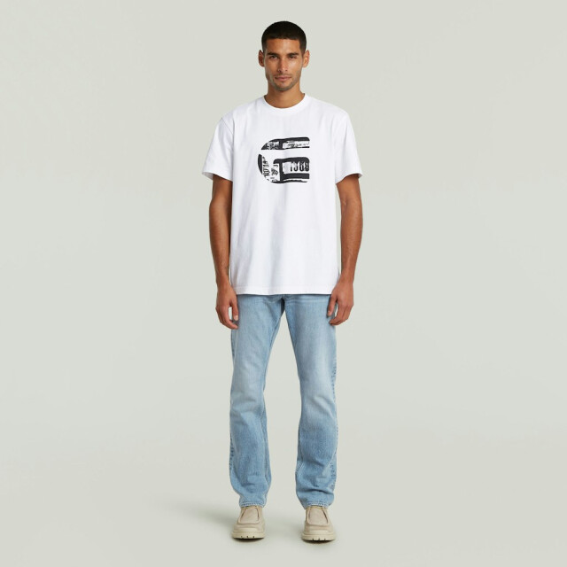 G-Star essential t-shirt d29113-d709 110 white 05011.112.0091 large