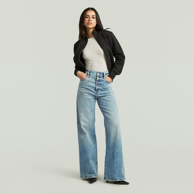 G-Star deck 2.0 high loose wmn d23591-e205 h914 faded blue halite 06511.264.0282 large