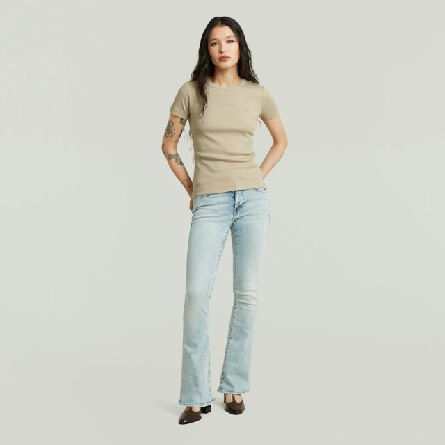 G-Star 3301 flare wmn d21290-d987 h921 sun faded blue celestite 06511.264.0263 large