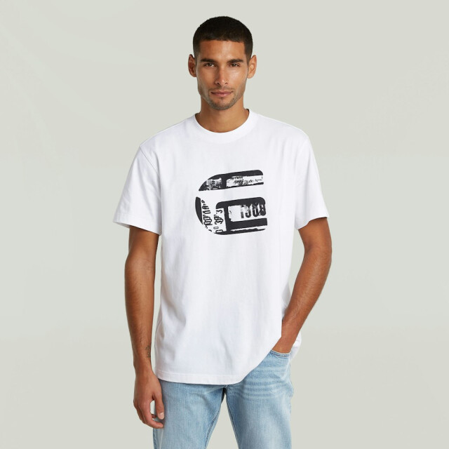 G-Star essential t-shirt d29113-d709 110 white 05011.112.0091 large