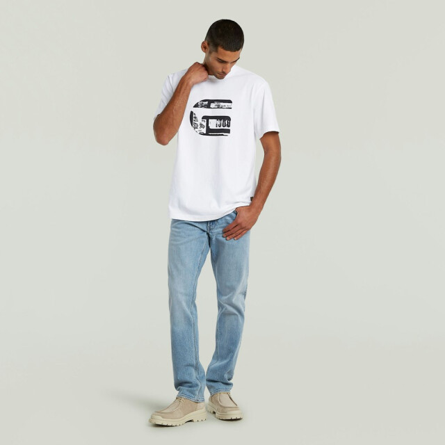G-Star essential t-shirt d29113-d709 110 white 05011.112.0091 large