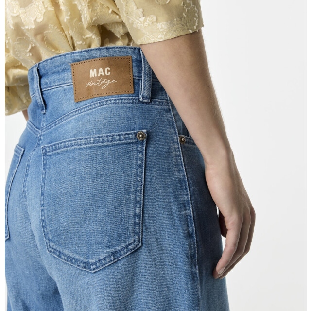 MAC Dakota barrel blue denim 4106.35.0159 large