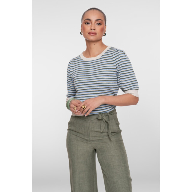 Geisha Pull stripe lrx ecru dessin 4219.08.0042 large