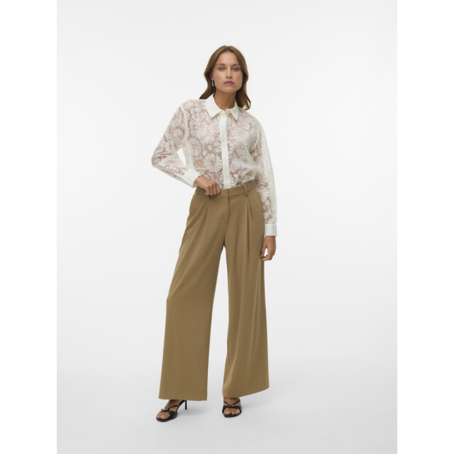 Vero Moda vmkova ls shirt wvn 10340599 cloud dancer 06615.198.0140 large