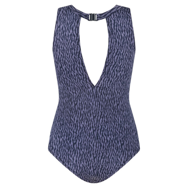 Ten Cate swimsuit soft cup high neck zipper wedstrijd badpak dames - 074284_900-36 large