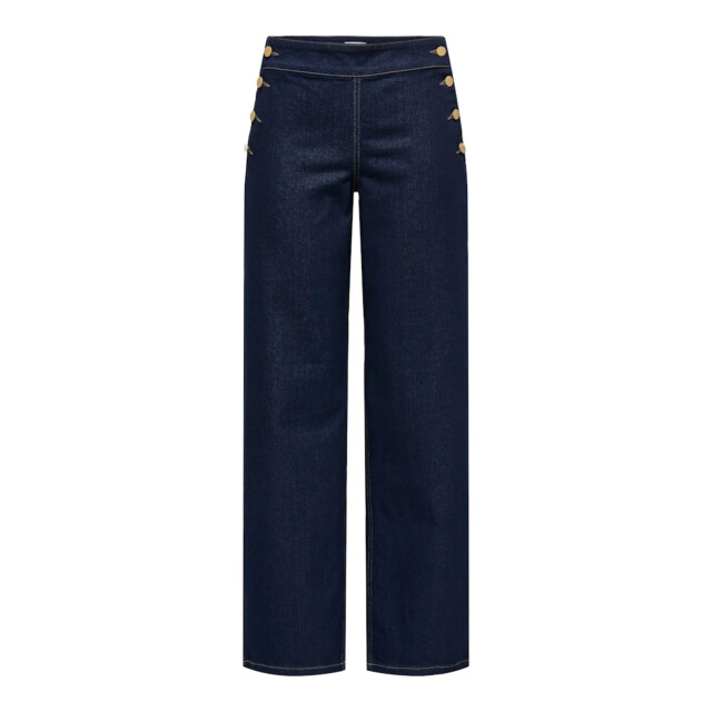 Jacqueline de Yong Lizzie midwaist button wide jeans 15361400 large