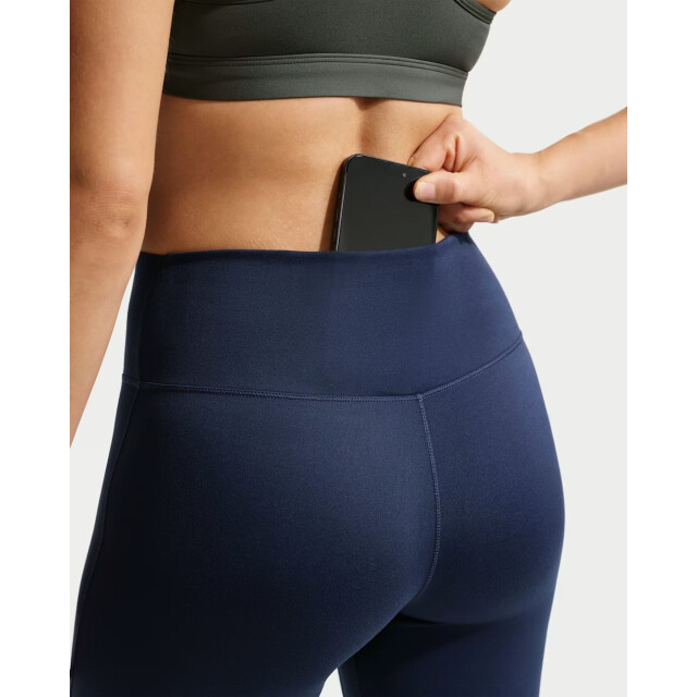 Nike one seamless front women's hig lange trainingslegging dames - 074656_205-L large