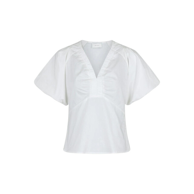 Neo Noir irina poplin blouse 162219 120 white 06613.100.0011 large