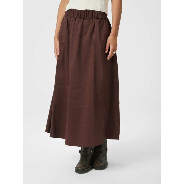 Neo Noir yara poplin skirt 158280 584 chocolate brown 06411.880.0016 large