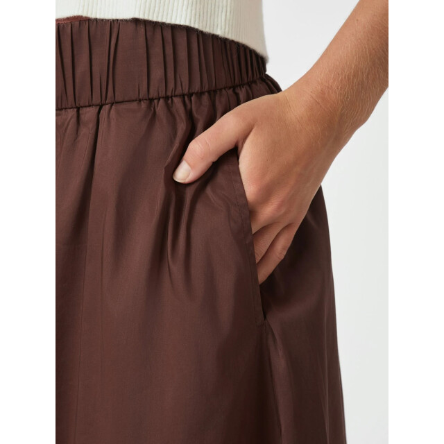 Neo Noir yara poplin skirt 158280 584 chocolate brown 06411.880.0016 large