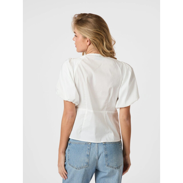 Neo Noir irina poplin blouse 162219 120 white 06613.100.0011 large