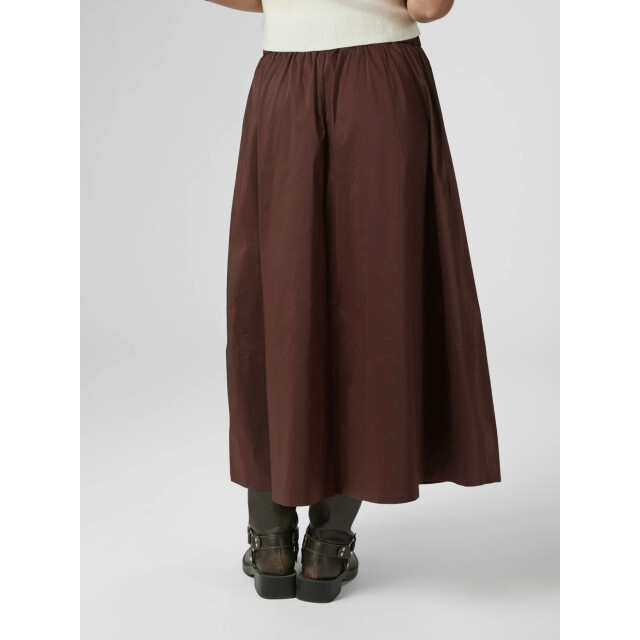 Neo Noir yara poplin skirt 158280 584 chocolate brown 06411.880.0016 large