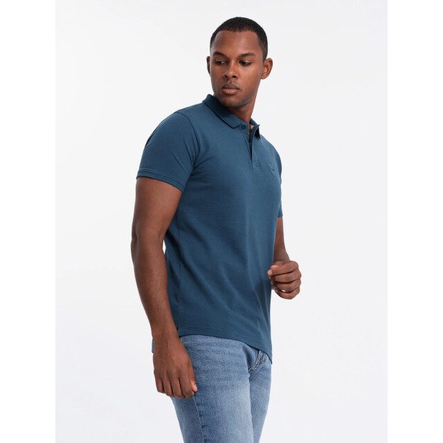 Ombre Italian style heren poloshirts wit bordeaux 3 stuks OM-0133-1-1 large