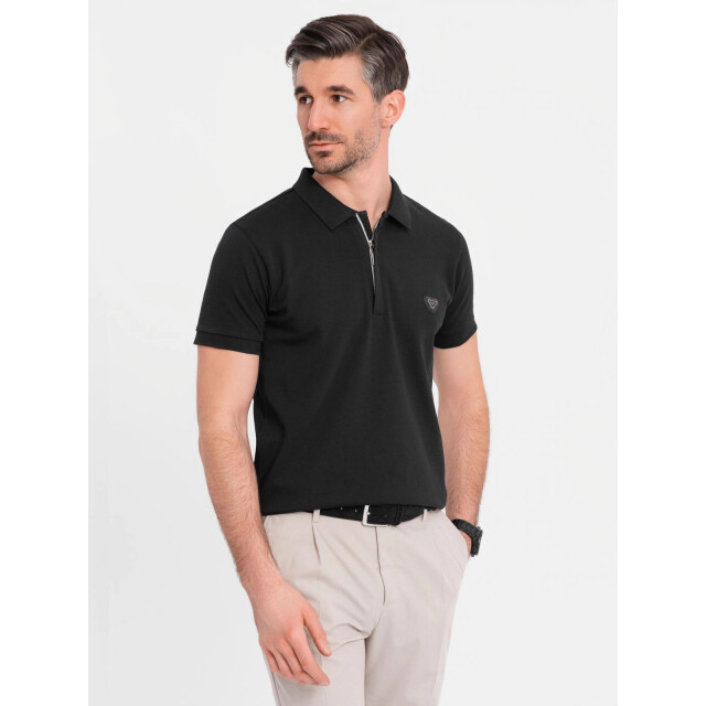 Ombre Eximio heren poloshirt - met ritsje OM-0148-1-1-1 large