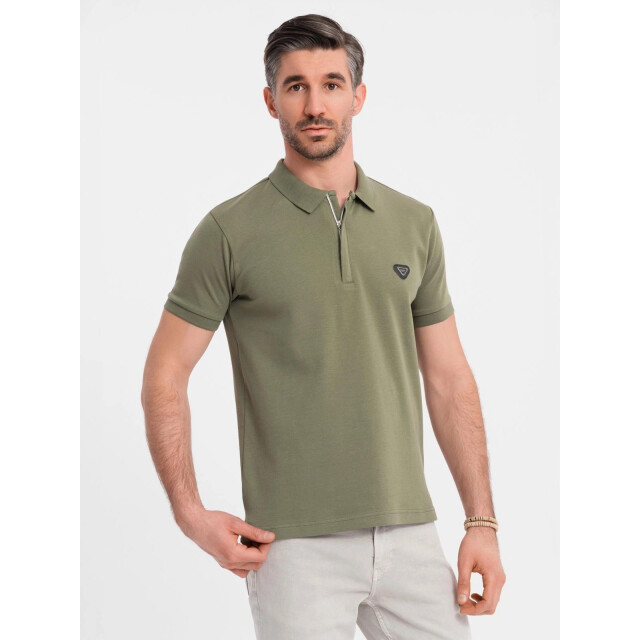 Ombre Eximio heren poloshirt - met ritsje OM-0148-1-1 large
